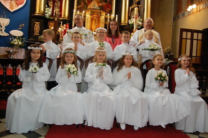 Sezon komunijny rozpoczęty