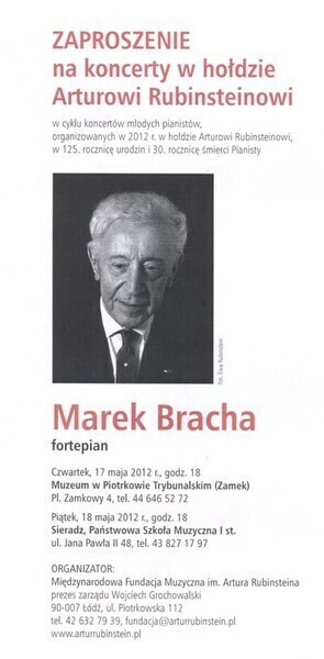 Muzeum Koncerty w hołdzie Rubinsteinowi
