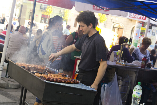 Piotrków W Rynku rozpoczęliśmy sezon grillowania