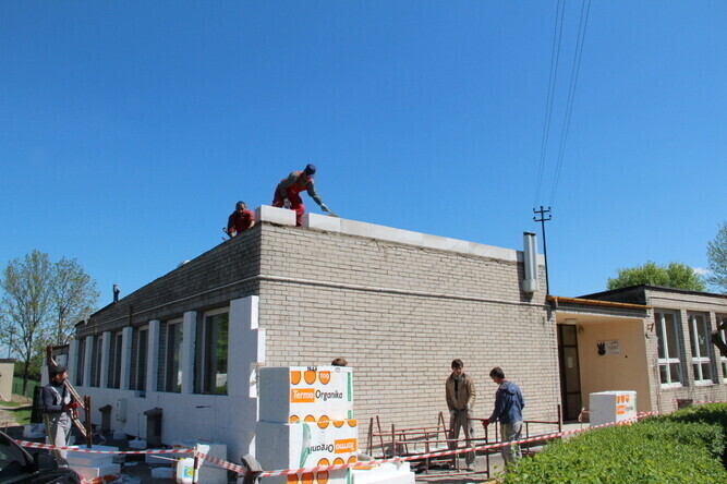 Trwają prace w szkołach w gminie Rozprza