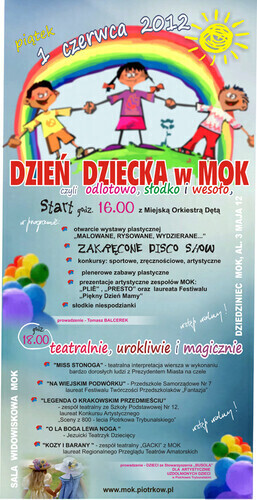 MOK zaprasza na Dzień Dziecka