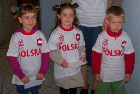 Mecz finałowy Euro w piotrkowskim przedszkolu