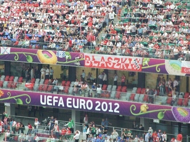 Nasi kibice w Warszawie foto