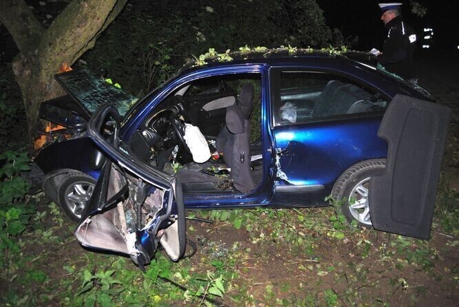 Region Dwa wypadki czworo rannych