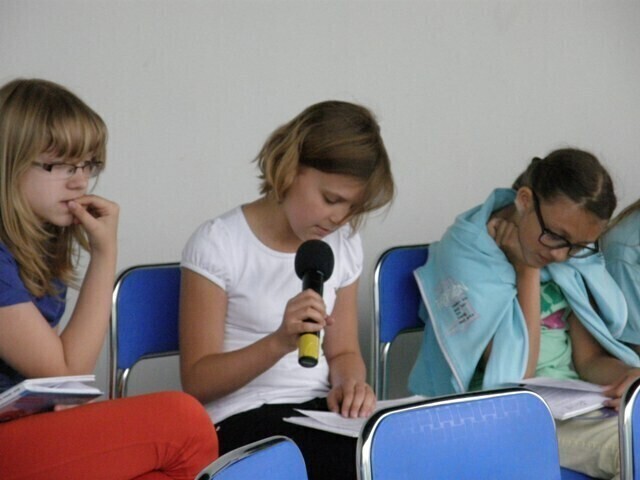 Piotrków Głośno czytali w Amfiteatrze Miejskim