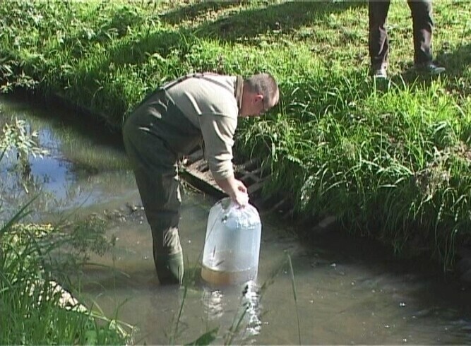 Region Jaź pływa w Rakówce