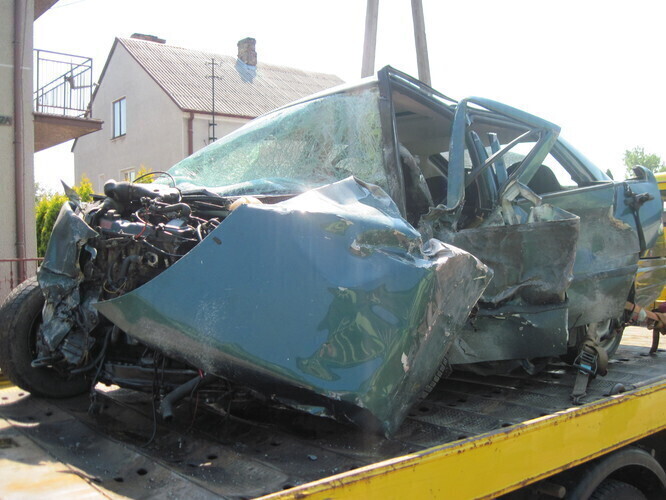 Zjechał wprost pod ciągnik zginął na miejscu