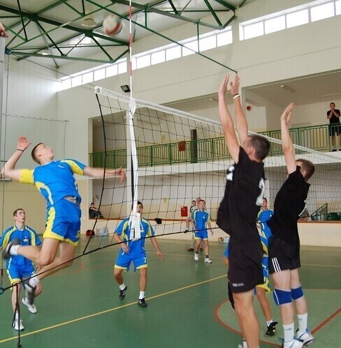 Gorzkowice W trakcie Euro grali w siatkówkę