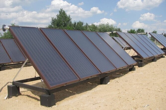 Kolektory słoneczne w radomszczańskim szpitalu