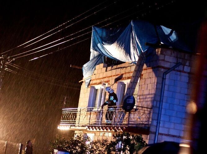 Region Nawałnica zrywała dachy