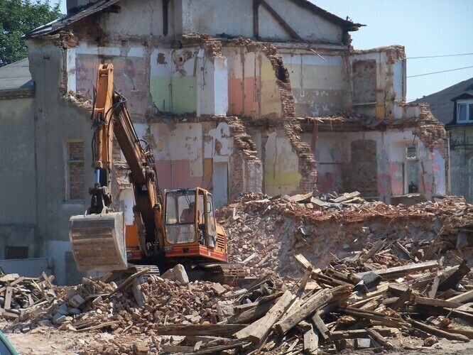 Wyburzenia na Starym Mieście prawie zakończone