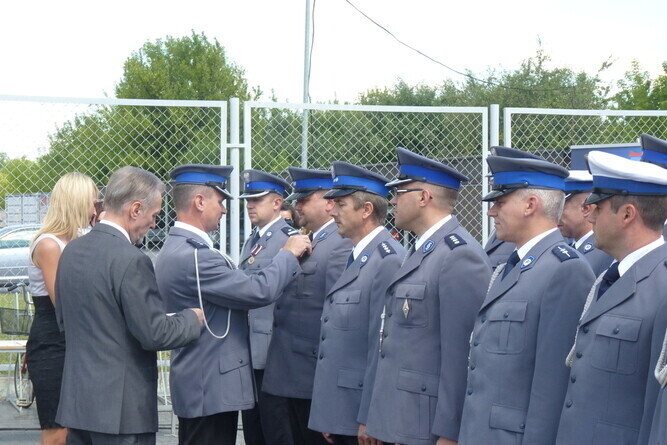 Region Policjanci świętowali w Radomsku