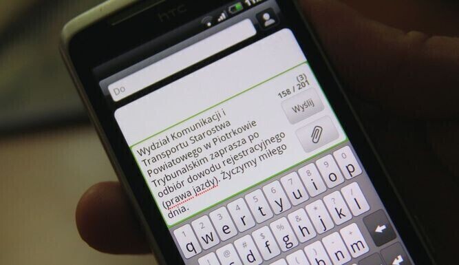 Starostwo Dostaniesz SMS odbierzesz dokumenty