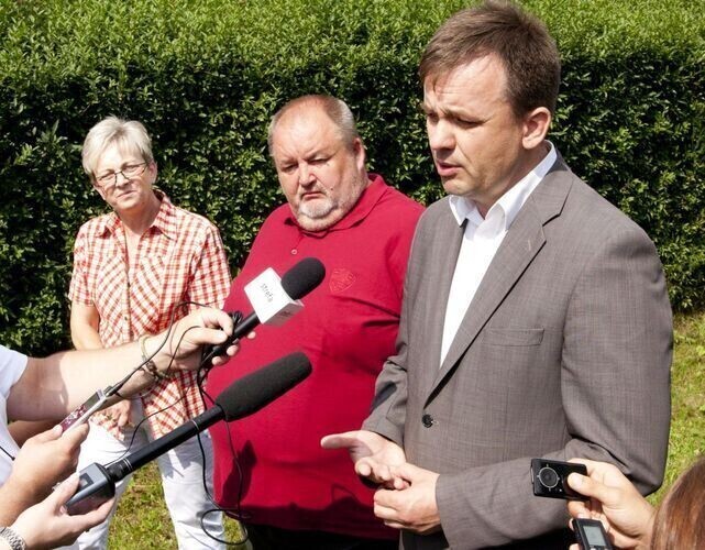 K. Chojniak uspokaja piotrkowskich działkowców