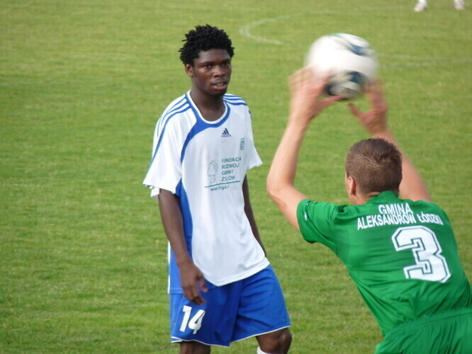 Piłka nożna Obi Uche odmieni Działoszyn