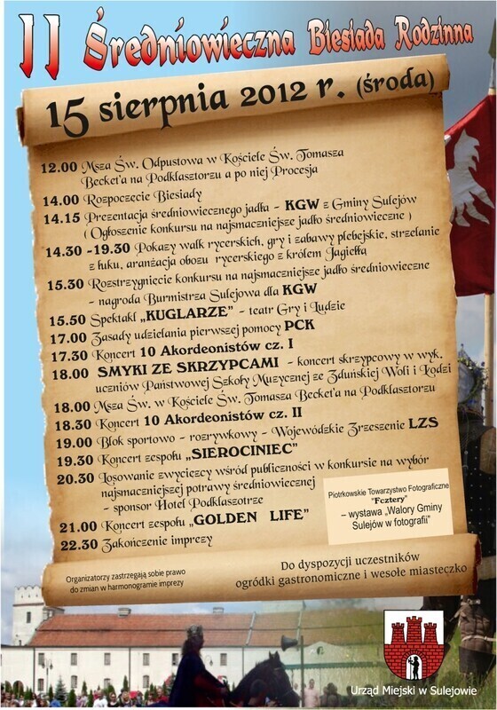 Sulejów II Średniowieczna Biesiada Rodzinna