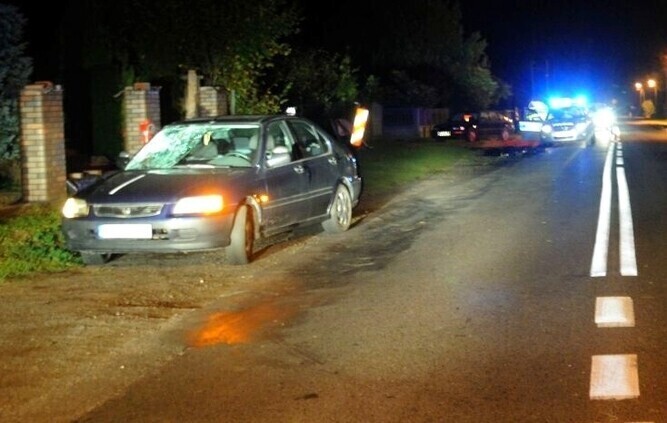 Region Pieszy zginął pod kołami hondy