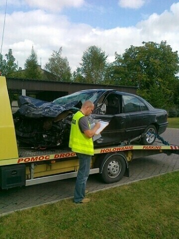 Region Tragiczny wypadek na krajowej jedynce