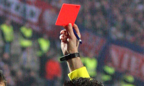 Dwa lata za uderzenie sędziego