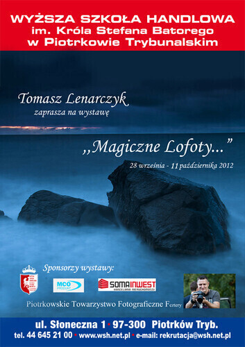 Magiczne Lofoty... - wystawa zdjęć Tomasza Lenarczyka