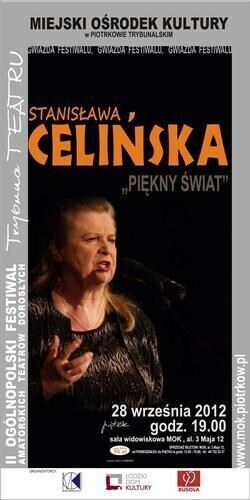 Piękny świat - koncert Stanisławy Celińskiej