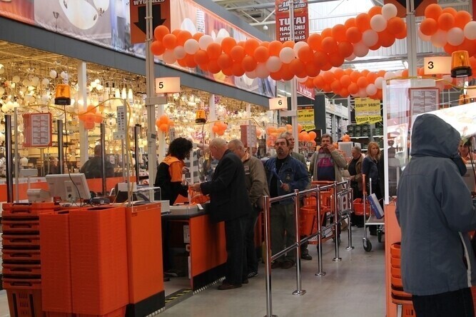 Tłumy na otwarciu OBI w Piotrkowie