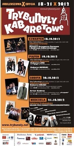 Zdjęcie 1: Trwają Trybunały Kabaretowe
