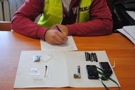 Narkotykowa szajka z Rozprzy w rękach policji