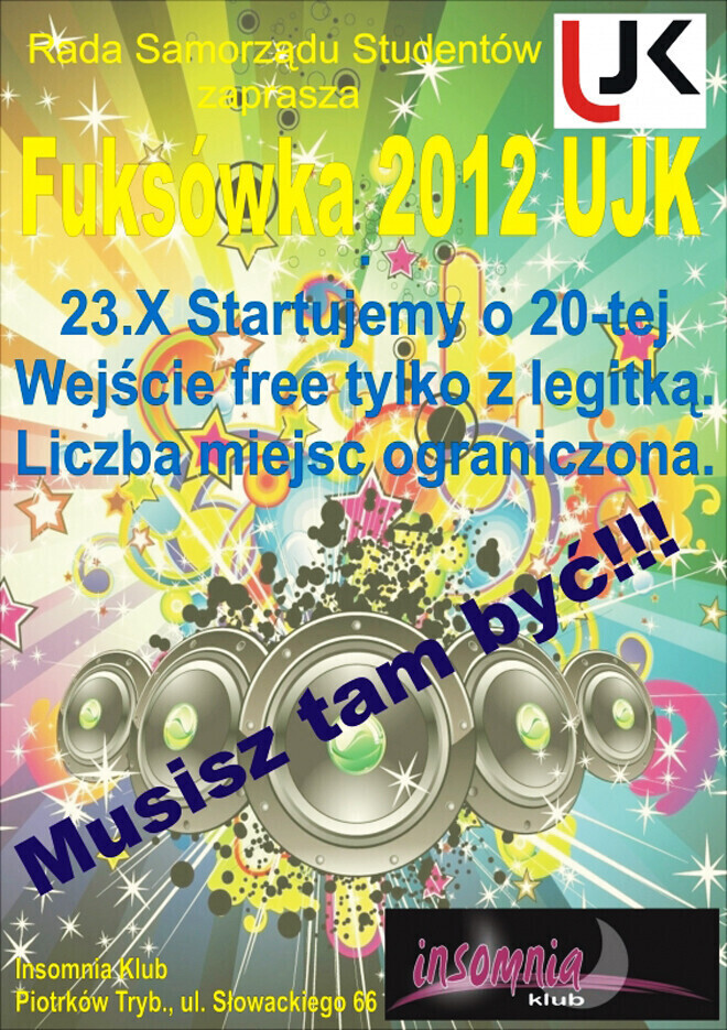 Zdjęcie 2: Studenci! Czas na Fuksówkę 2012