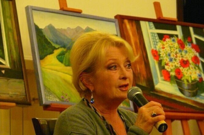 Magdalena Zawadzka spotkała się z piotrkowianami w Bibliotece Miejskiej