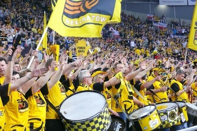 PGE Skra pokonała Dynamo Moskwa 31