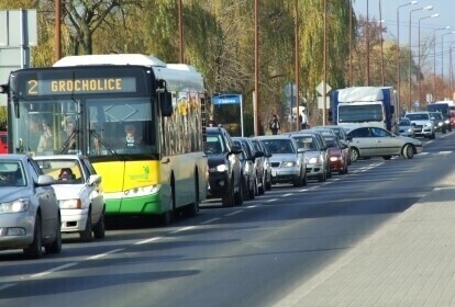 Całe miasto stoi w korku