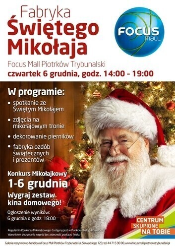 Fabryka Św. Mikołaja w Focus Mall