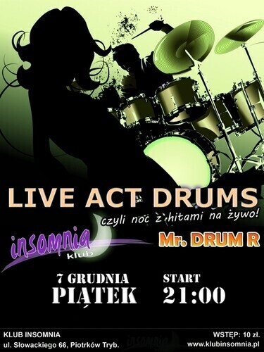 Klubowe hity na żywo w Insomni