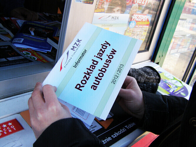 Kolorowe informatory MZK już w kioskach