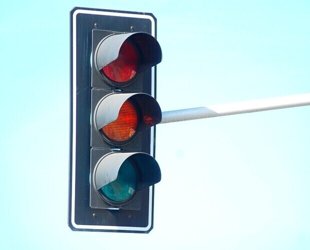 Skrzyżowanie Sikorskiego-Dworska już ze światłami