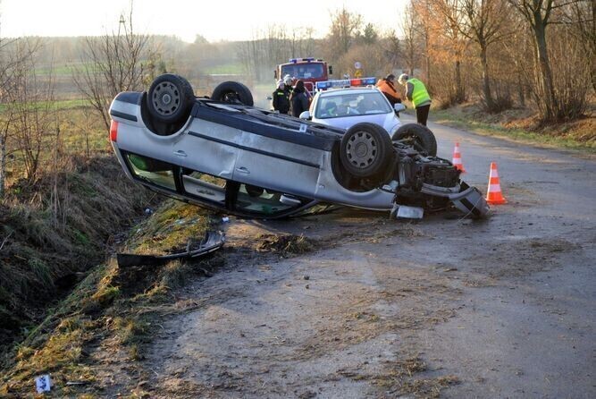 Region Pięcioro rannych w wypadkach