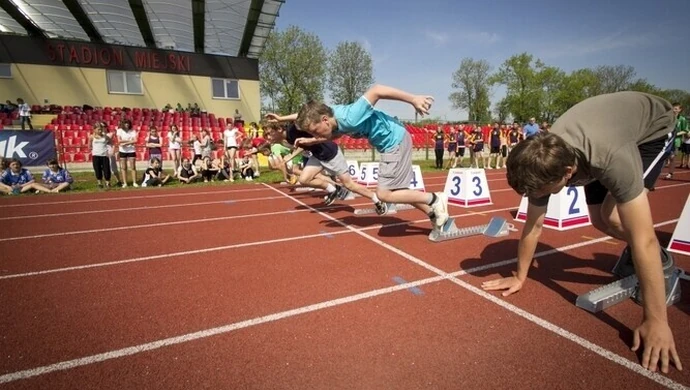 Piotrków: Młodzi lekkoatleci na starcie