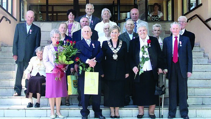 Świętowali diamentowy i złoty jubileusz