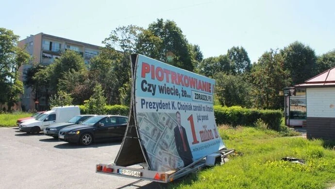 Piotrkowianin ukarany za &#8220;reklamę&#8221; prezydenta?