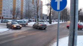 Słowackiego/Zamenhofa: Za łamanie nakazu będziemy karać