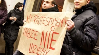 Budynku szkoły nie oddadzą! IV LO protestuje