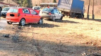 Nie dostosował prędkości – wylądował w szpitalu