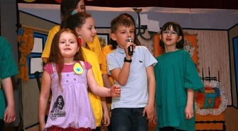 Na kiermaszu był barszcz i pisanki