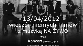 Wieczór niemych filmów i muzyka NA ŻYWO