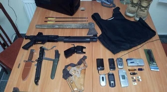 Radomsko: 23-latek zrobił z domu arsenał