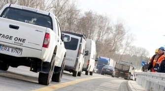 Ruch wahadłowy na moście w Przygłowie