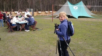 Aż 60 osób uczestniczyło w wiosennym rajdzie
