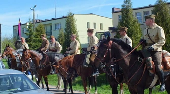 Ułani odwiedzili wójta