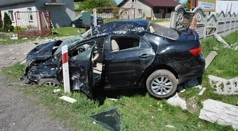 Region: Fatalny finał brawurowej jazdy